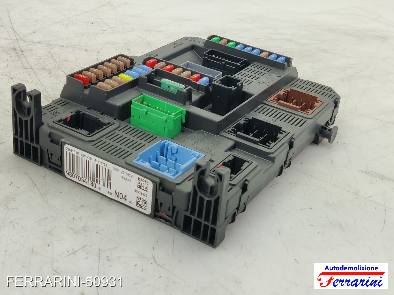 BSI N04 Body Computer PEUGEOT 208 1 CA, CC 1.2 2012-2019 9807532080