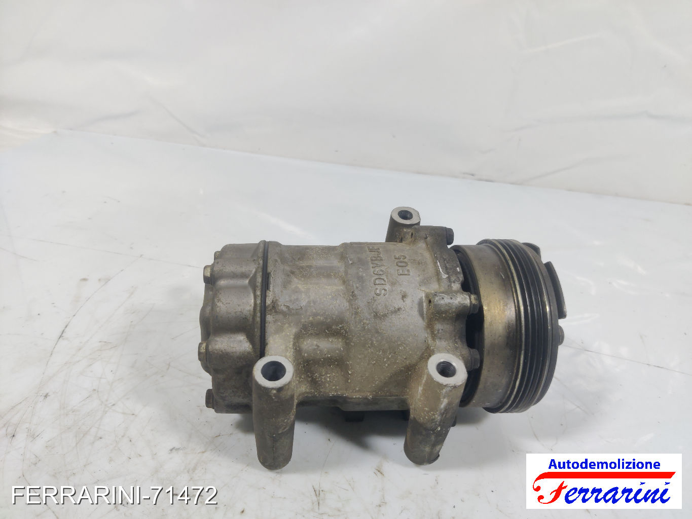 Compressore Clima RENAULT KANGOO KC0/1 1.2 16V 2001-2023 8200050141, SD6V12