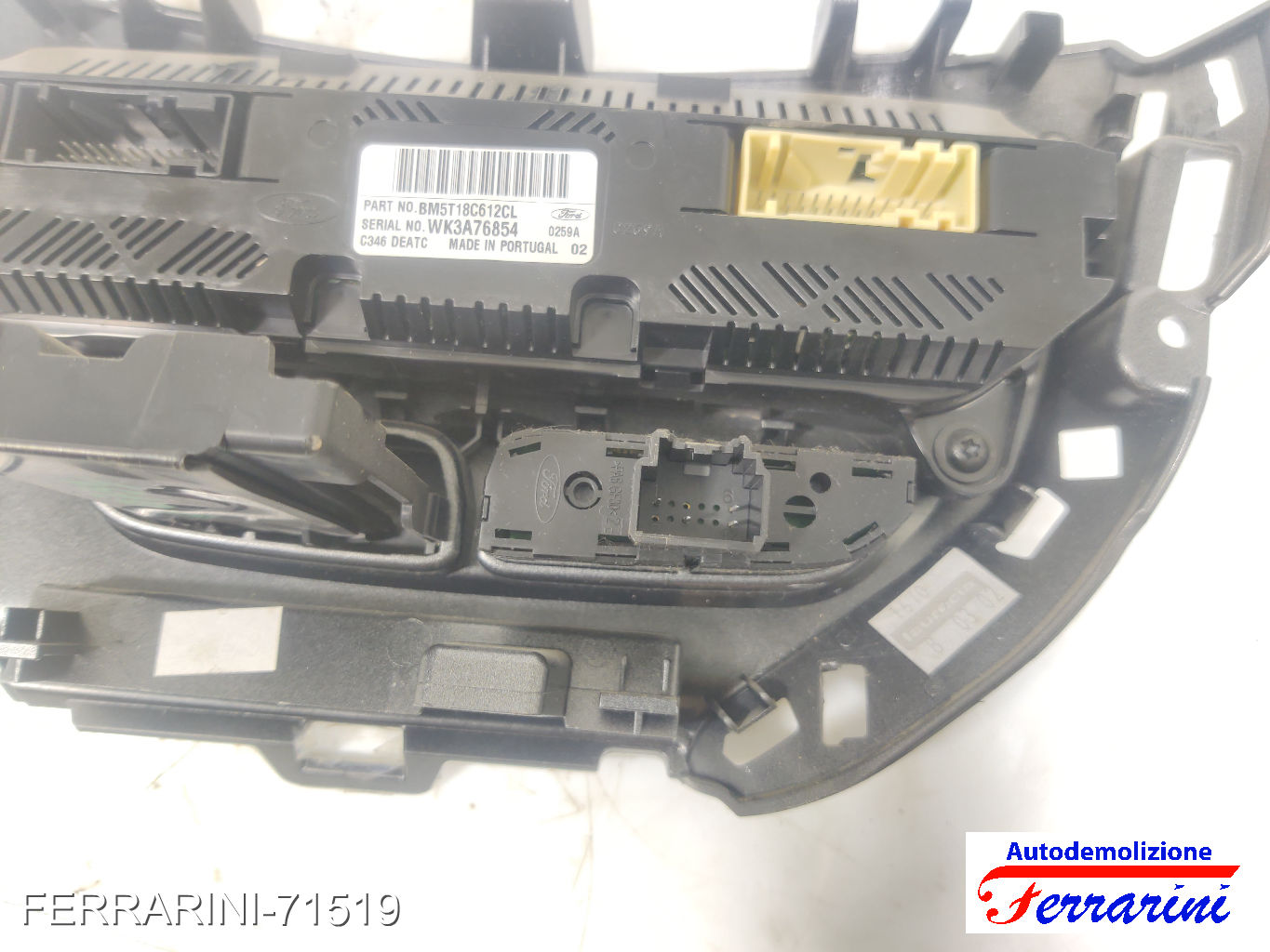 automatico Tastiera Clima FORD FOCUS 3 TURNIER 2010-2023 anteriore, frontale 6