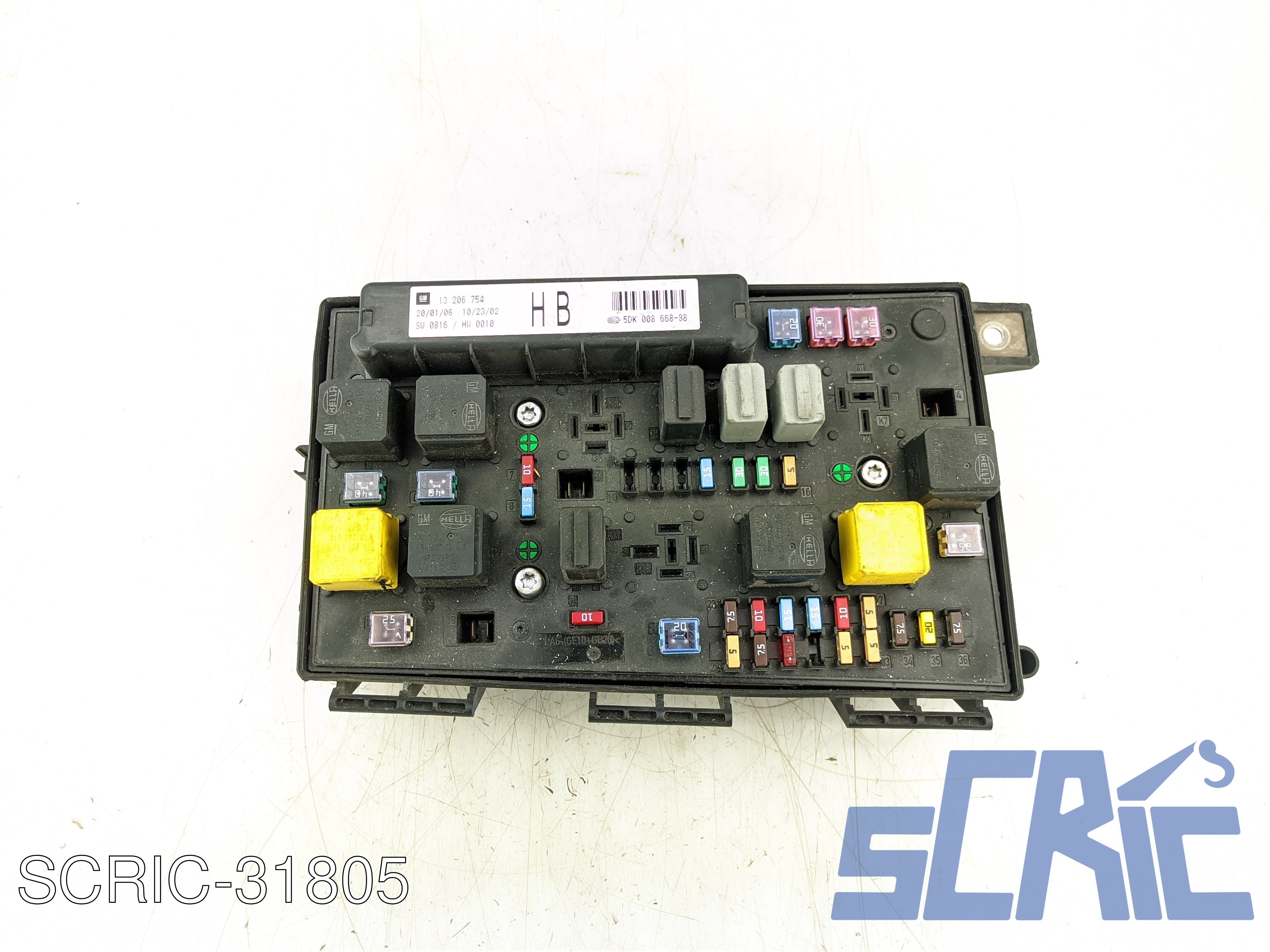Fusibiliera Scatola Fusibili Body Computer OPEL ASTRA H A04 1.7 CDTI 2007-2014