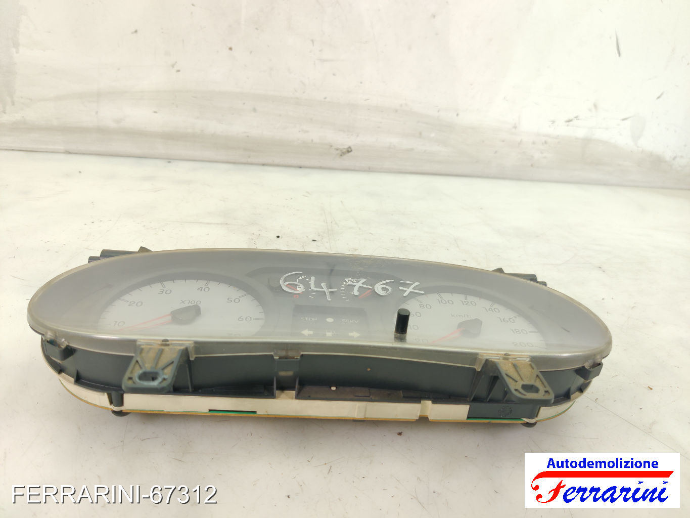 Quadro Contachilometri RENAULT KANGOO KC0/1 1.5 DCI 2001-2007 8200176652 12