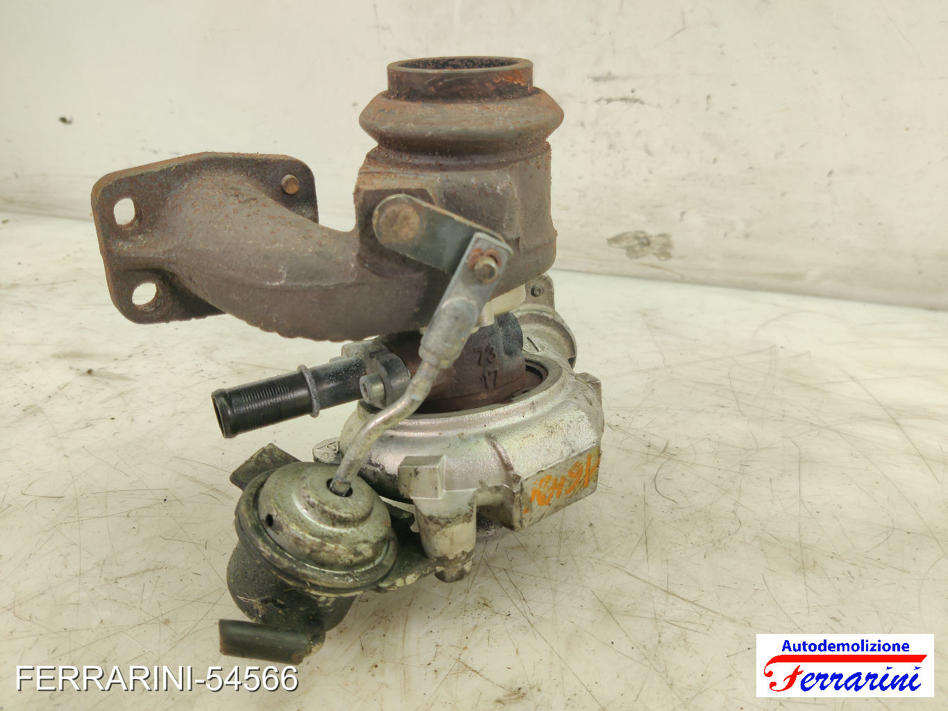 Turbina FIAT 126 126 650 1981-2000 TD0253206T4, 060160472, 4917807502