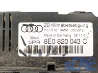 bizona automatico Tastiera Clima AUDI A4 8E+02 2000-2004 anteriore, frontale