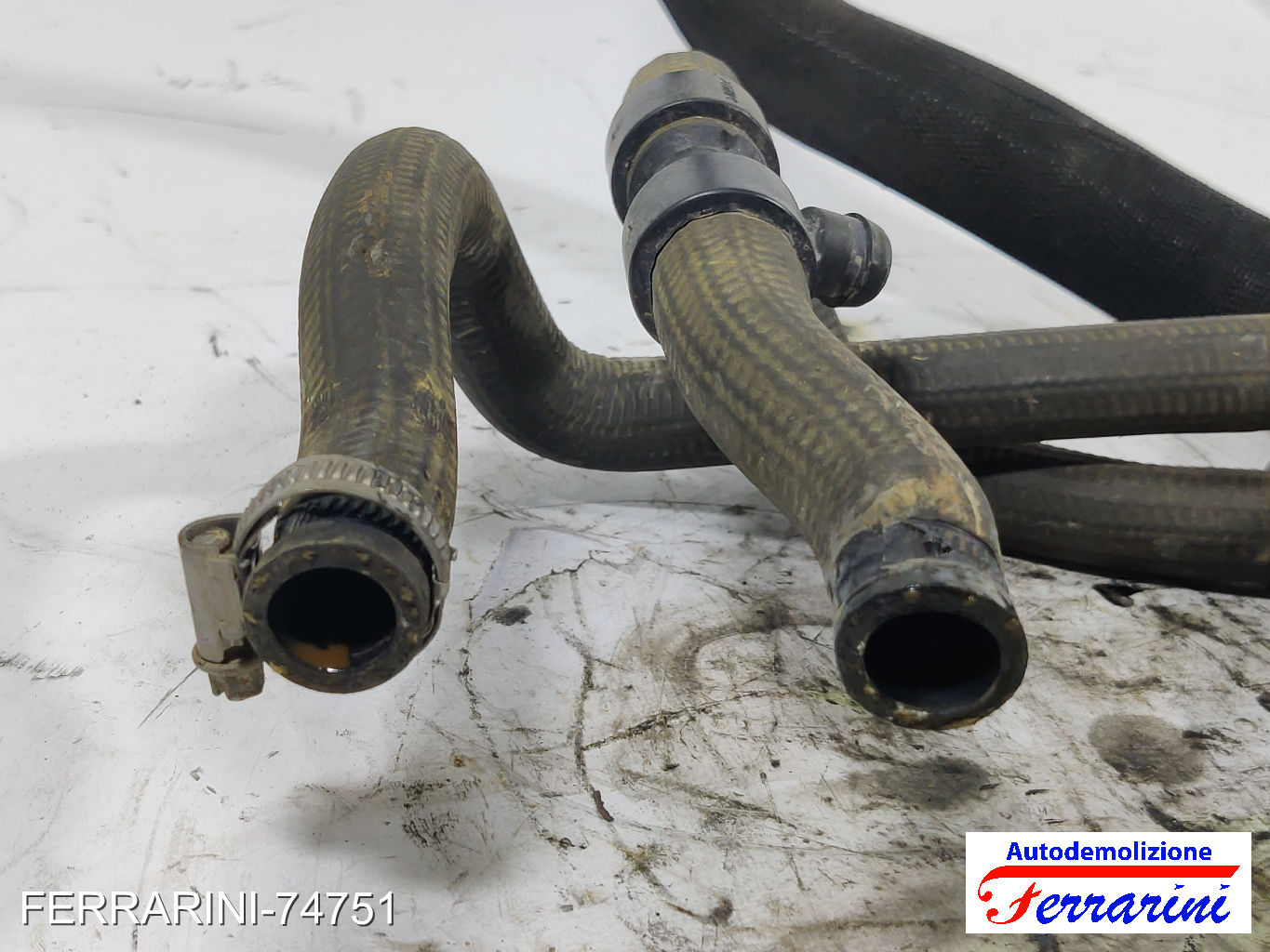 tubo acqua motore, RHH CITROEN C4 GRAND PICASSO 1 UA 2.0 HDI 165 2010-2013