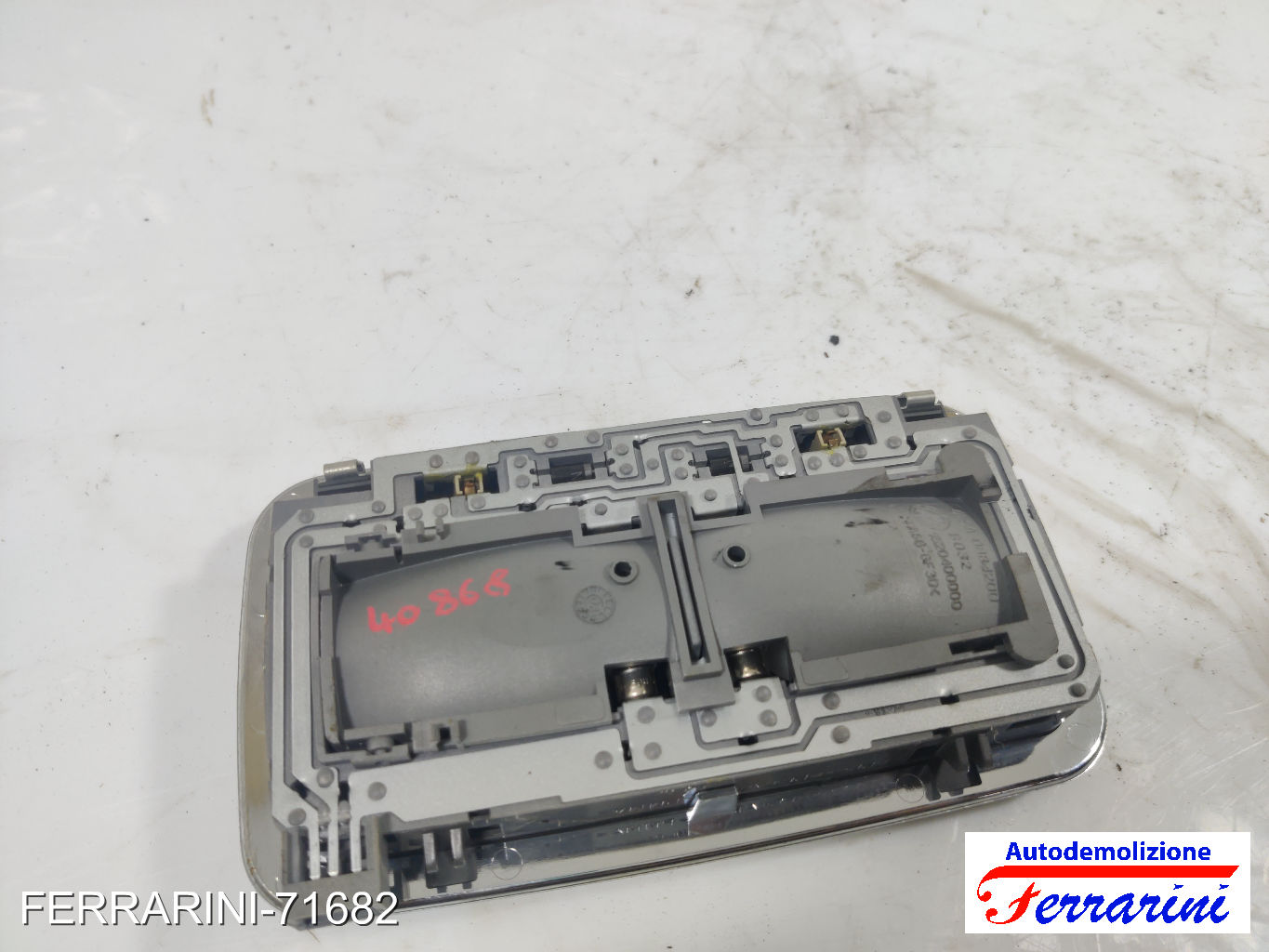 Plafoniera ALFA ROMEO 147 937 2004-2010 anteriore, frontale centrale, ant