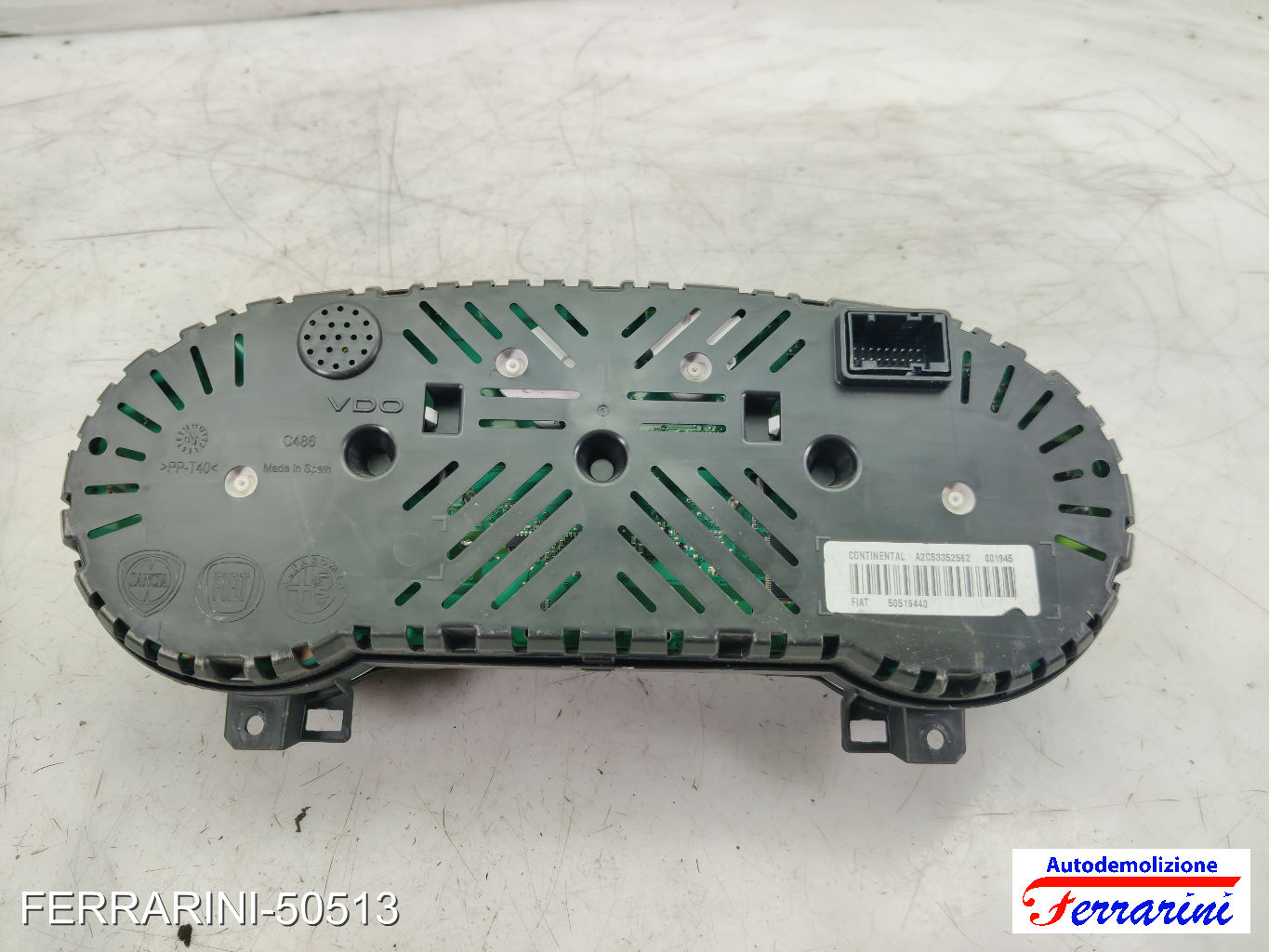 Quadro Contachilometri ALFA ROMEO MITO 955 1.3 MULTIJET 2009-2018 50516440