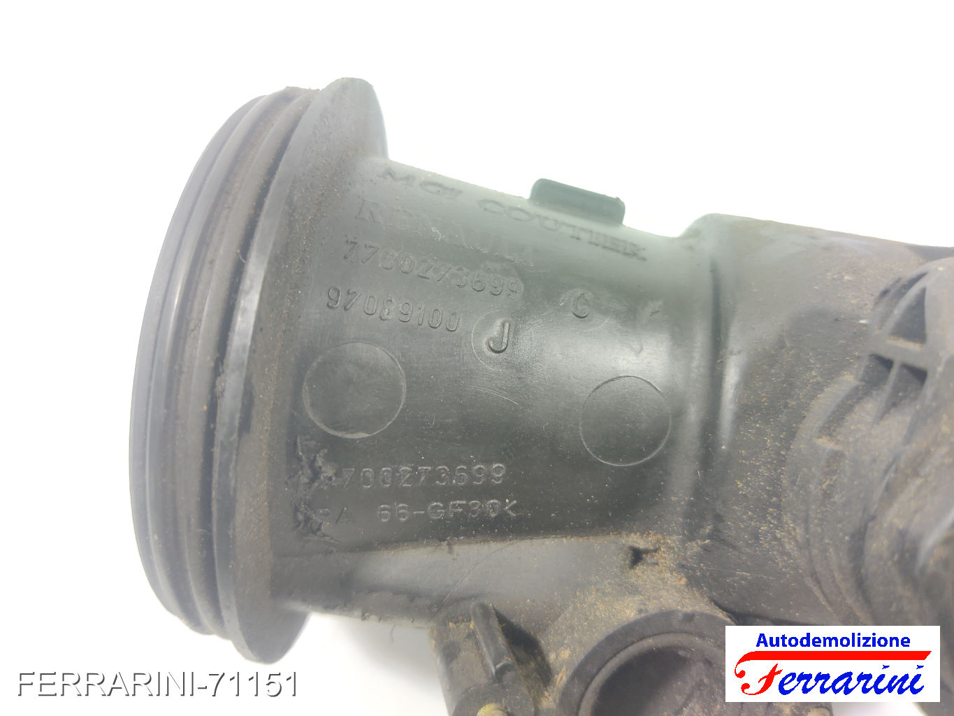 Corpo Farfallato DACIA SANDERO 1.4 MPI LPG 2009-2012 7700273699, 700273699 6