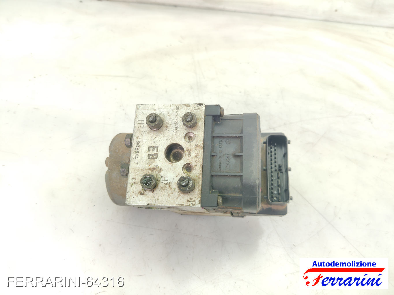 Centralina Pompa Abs OPEL ASTRA G SW T98 2.0 DI 1998-2004 0265216651, 0273004362 10