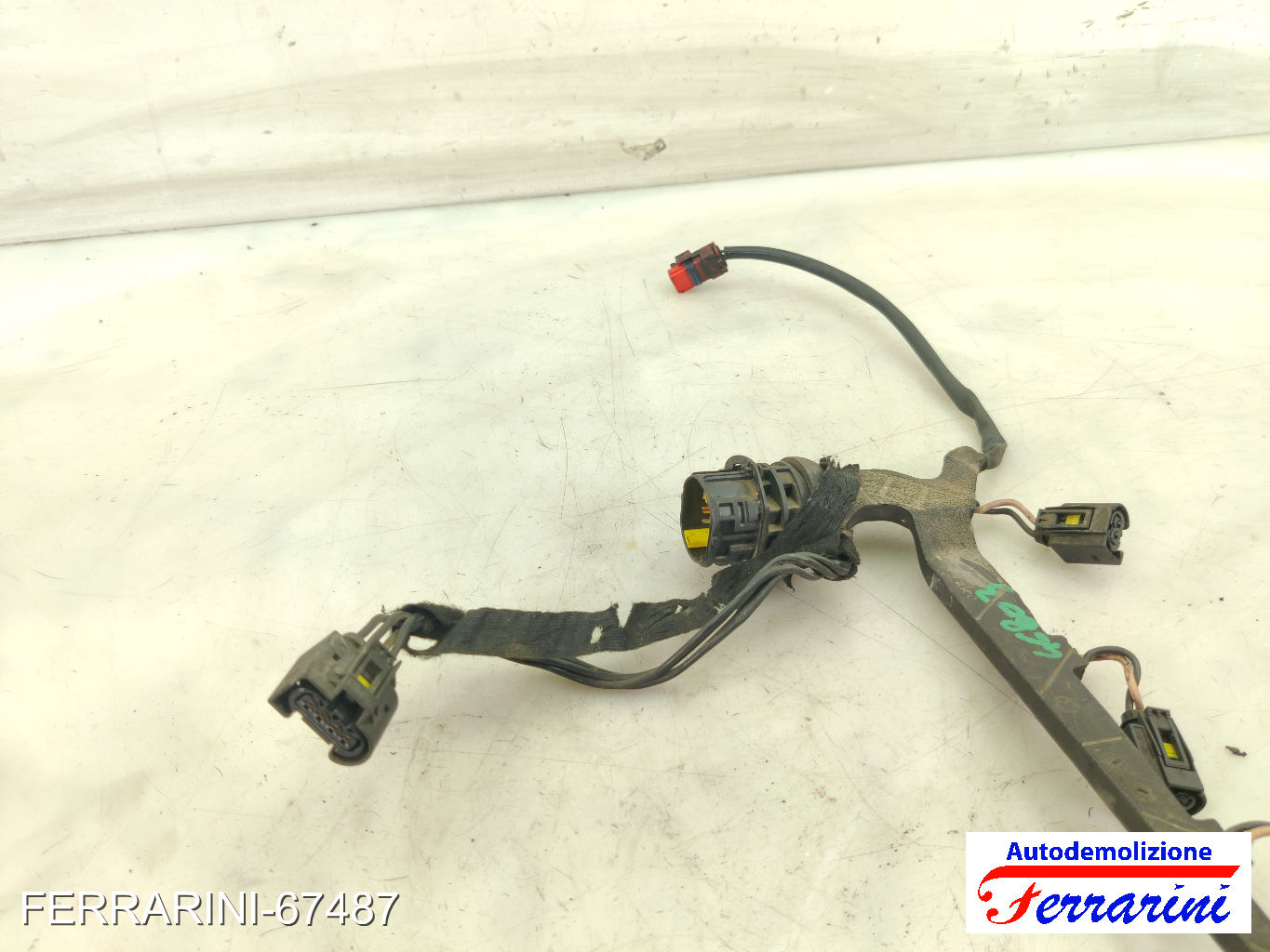cablaggio iniettori 8HX CITROEN C2 JM 1.4 HDI 2003-2009 9645343780, 46807