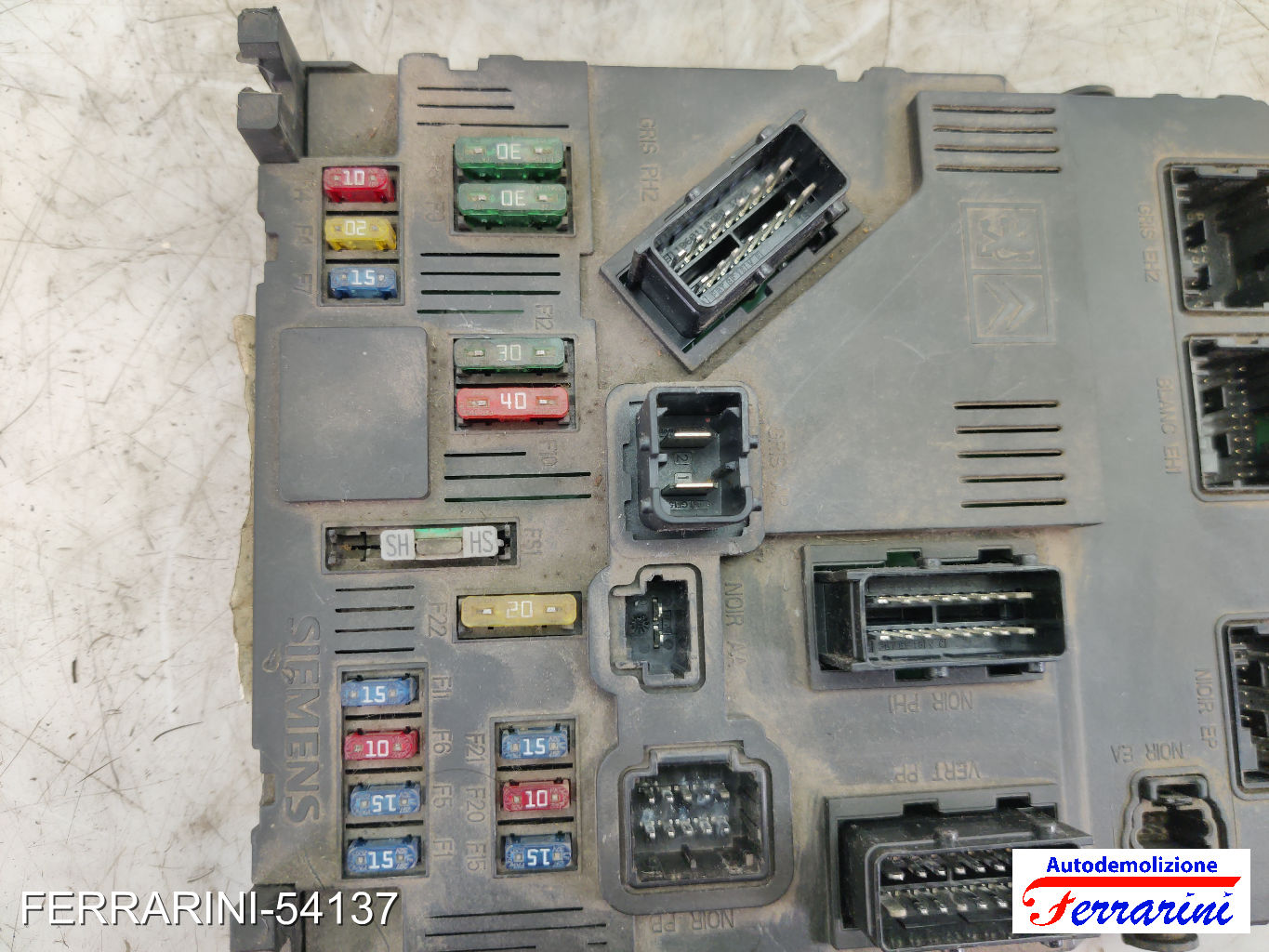 Body Computer CITROEN C3 1 FC, FN 1.4I 2002-2010 9649811480, 1650881880