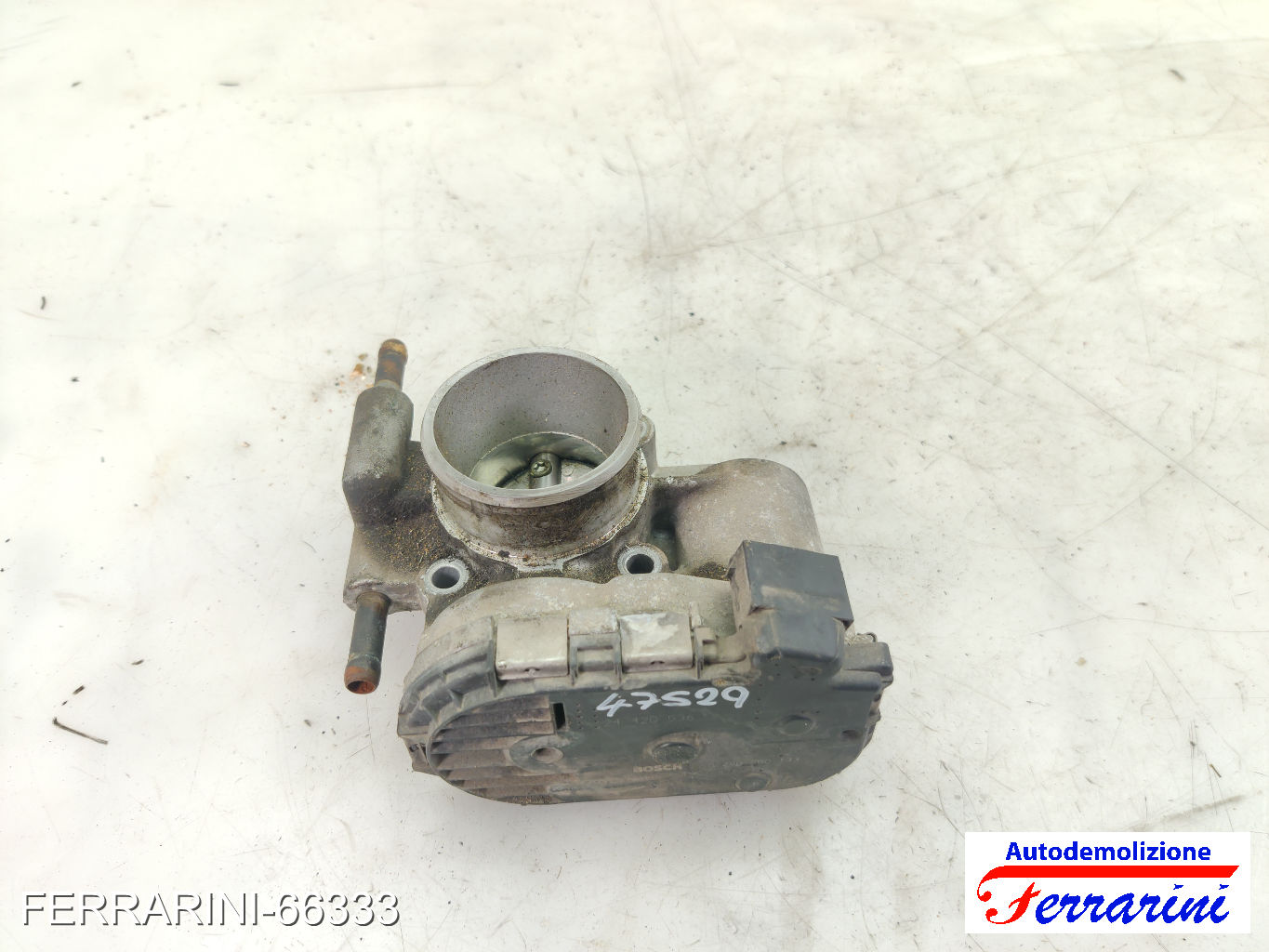 Corpo Farfallato OPEL MERIVA A X03 1.4 16V TWINPORT 2004-2010 24420536, 047529