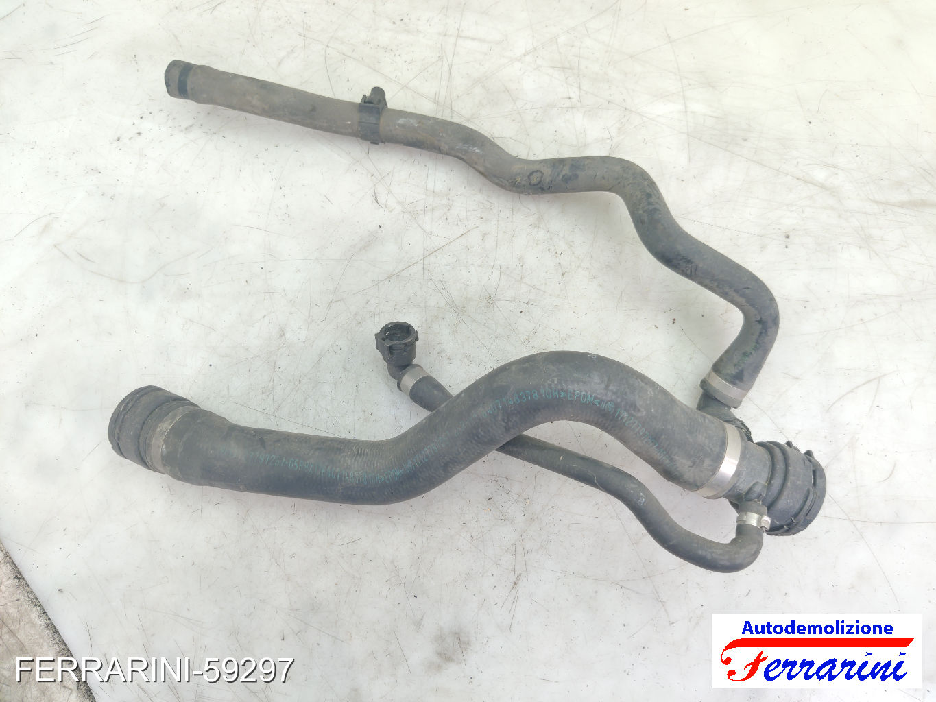 manicotto radiatore M47 BMW SERIE 1 E87 120D 2004-2011 17127525541, 17127540127 13