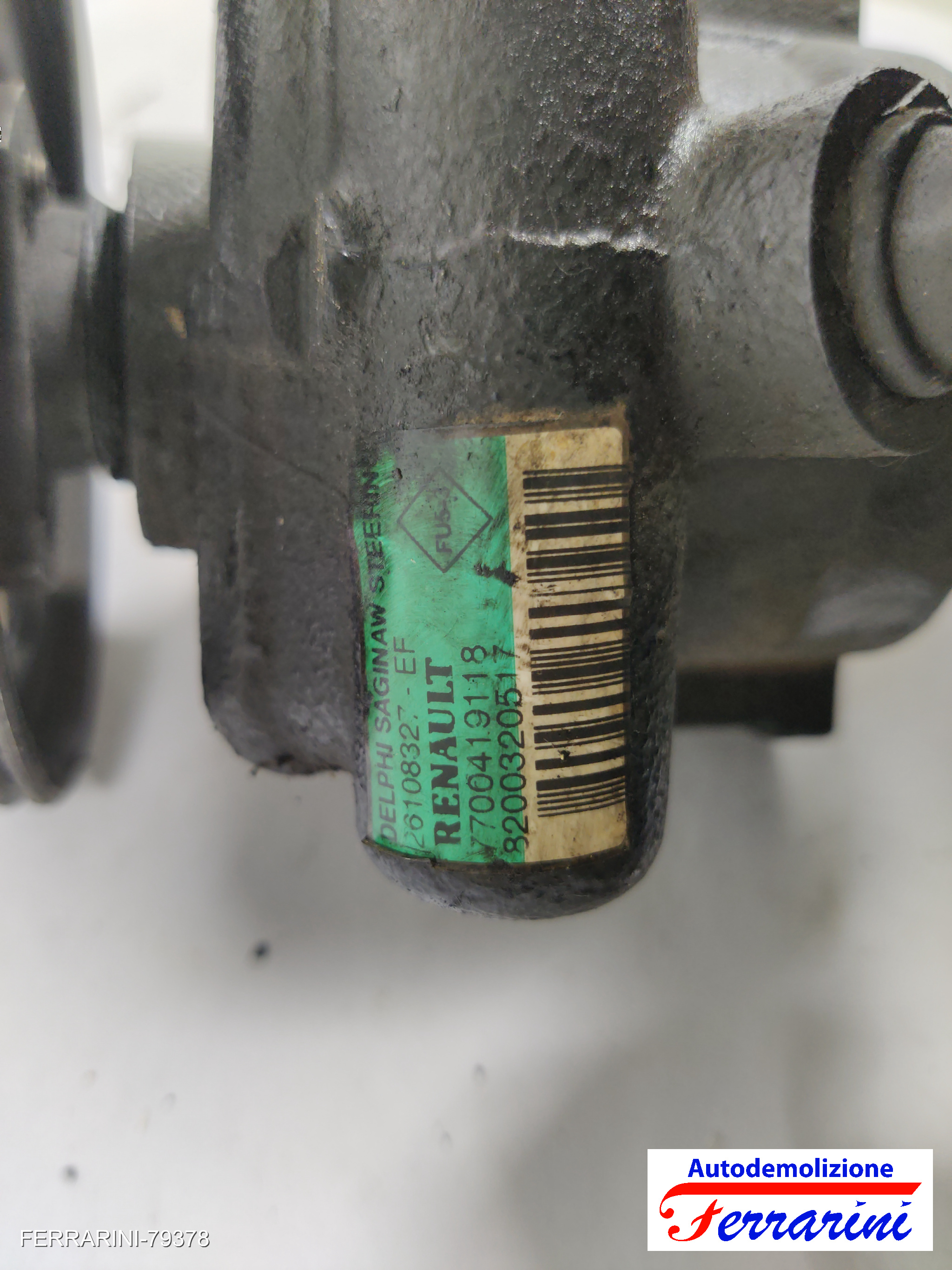 Pompa Servosterzo RENAULT KANGOO KC0/1 1.2 16V 2001-2023 7700419118, 8200320517 8