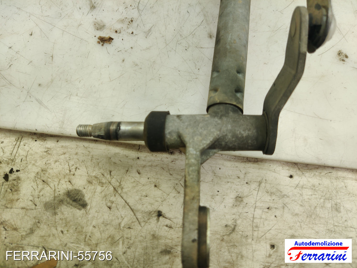 Spazzacqua Motorino Tergicristallo LANCIA MUSA 350 2006-2012 anteriore, frontale