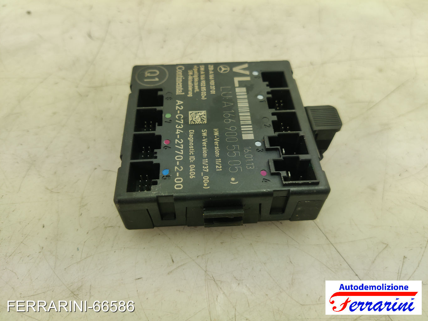 Centralina Porta Sportello MERCEDES CLASSE B W242, W246 2011-2014 sinistra, sx