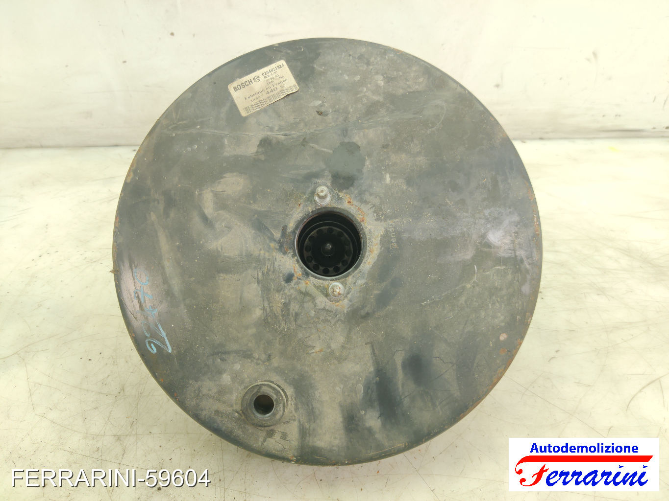 Servofreno FIAT SCUDO 220 2.0 JTD 1999-2006 1485744080, 0204021830, 0204021825