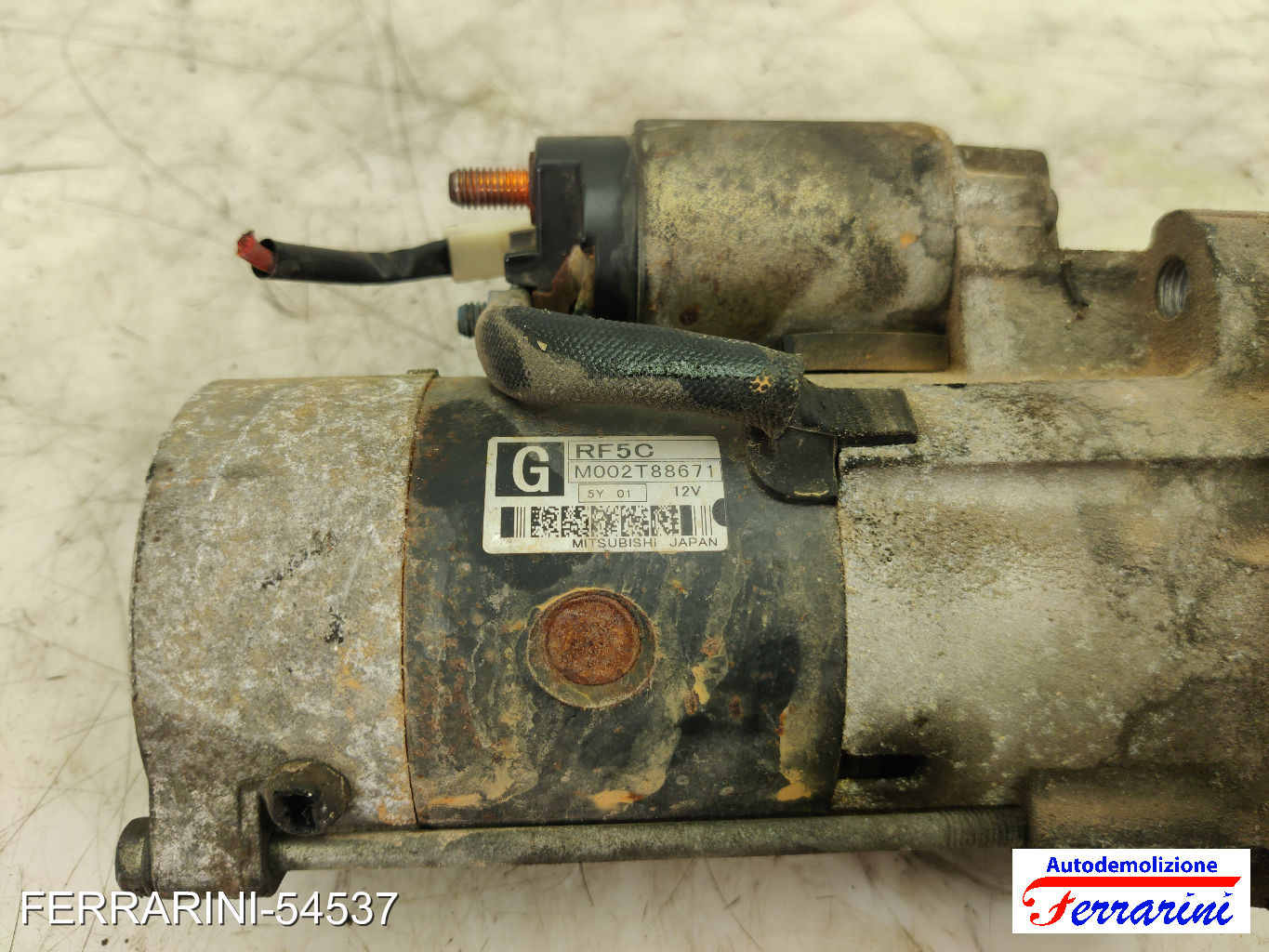 Motorino Avviamento MAZDA 6 SW GY 2.0 DI 2005-2007 M002T88671, M2T88671 8