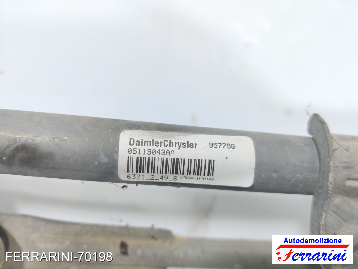 Spazzacqua Motorino Tergicristallo CHRYSLER GRAND VOYAGER 5 RT 2007-2023 6
