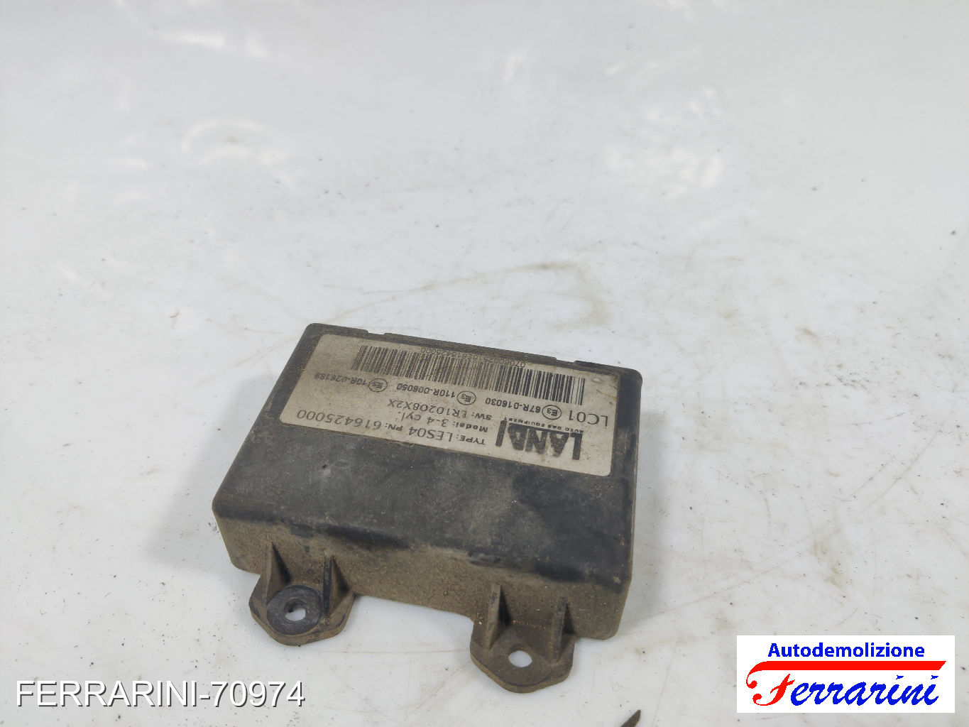 Centralina Gpl FIAT PANDA 169 1.2 2003-2012 616425000, LR10208X2X, 67R016030 6