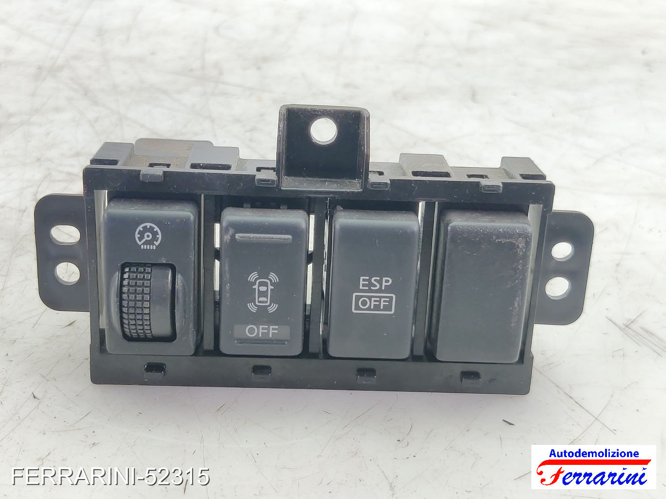 Interruttore dimmer cruscotto sensori ESP RENAULT KOLEOS 1 HY 2008-2023