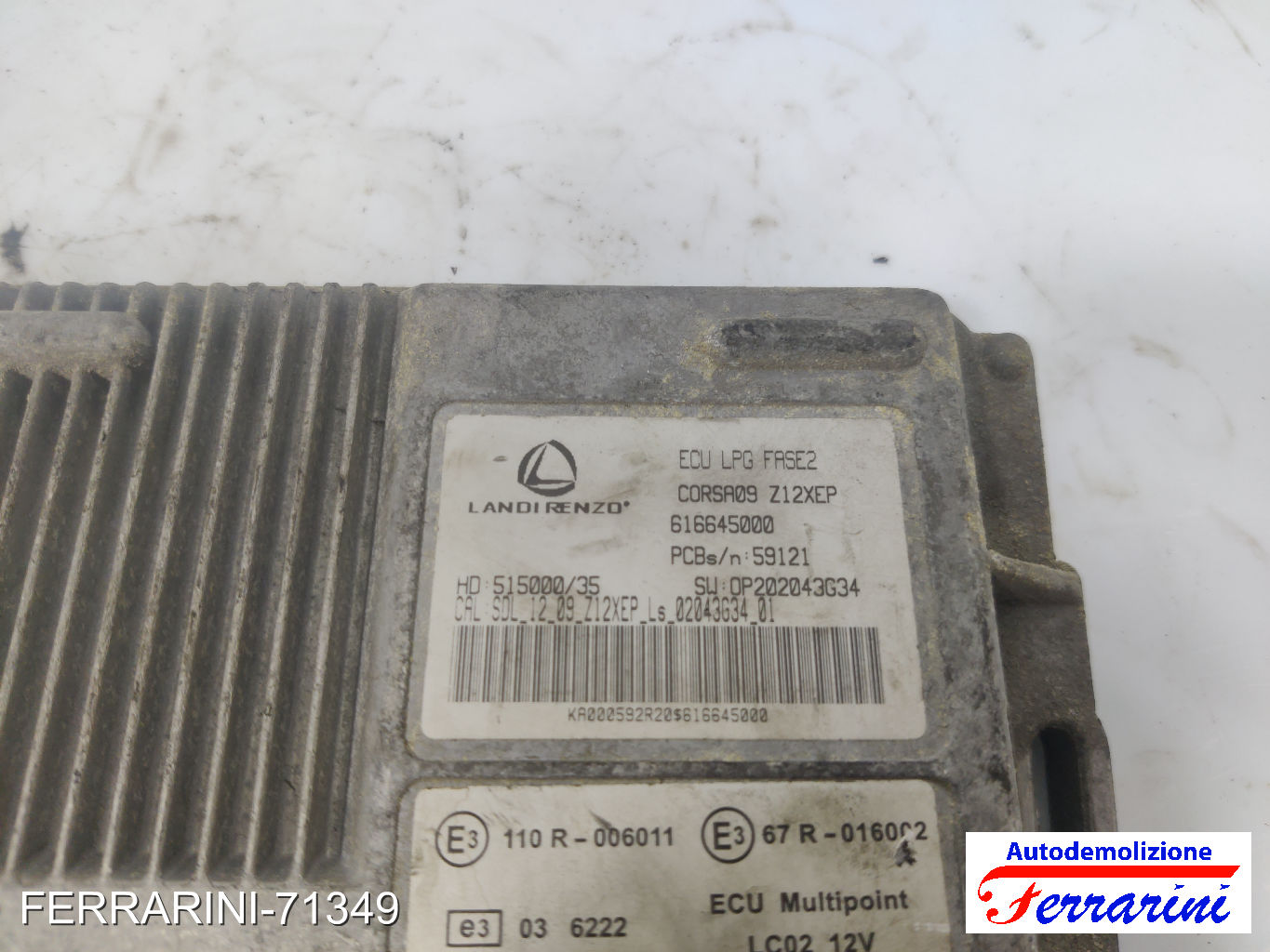 Centralina Gpl 8
