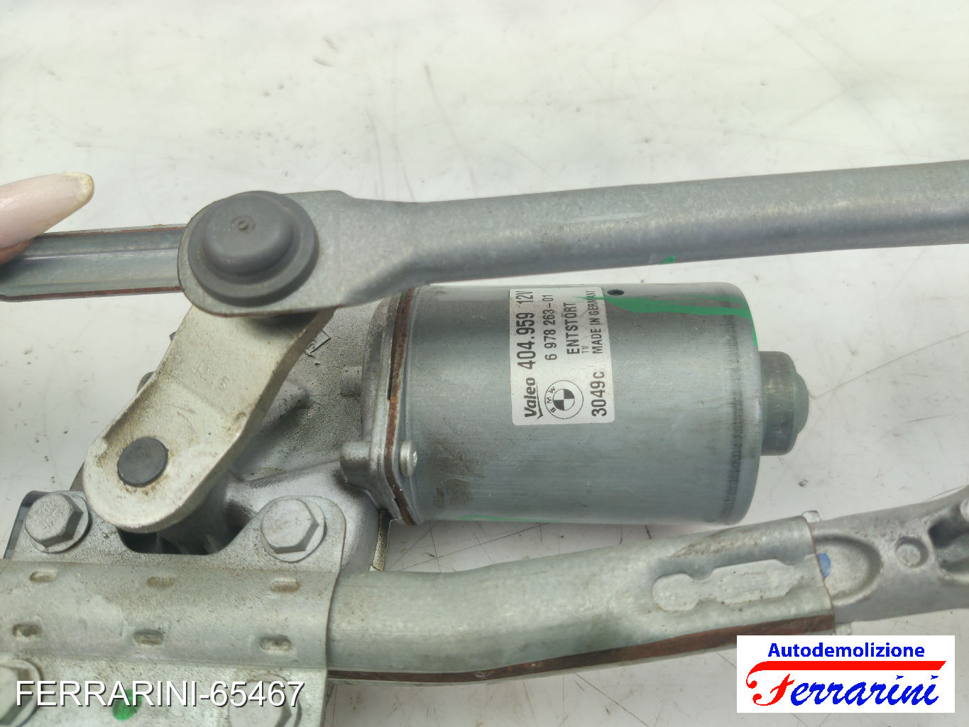 Spazzacqua Motorino Tergicristallo BMW 3 COUPÉ E92 2008-2010 anteriore, frontale 6