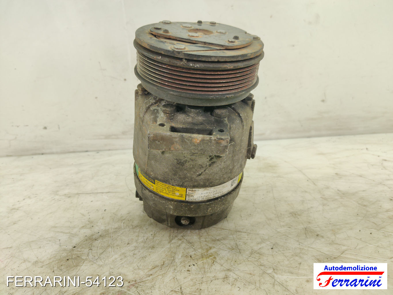 Compressore Clima FIAT CROMA 194 1.9 D MULTIJET 2005-2011 13197197, 51783368 7