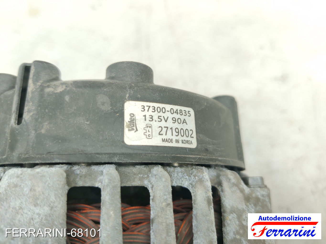 Alternatore HYUNDAI I10 BA, IA 1.0 2013-2023 3730004835, 2719002, 3730004700 12