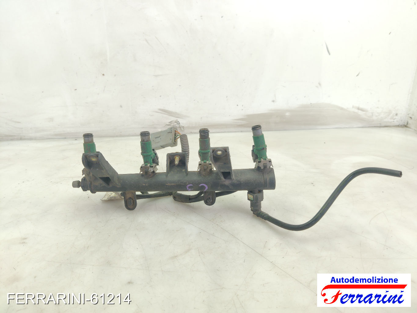 Flauto Iniettori PEUGEOT 1007 KM 1.4 2005-2009 9661675380, AMANGERS09