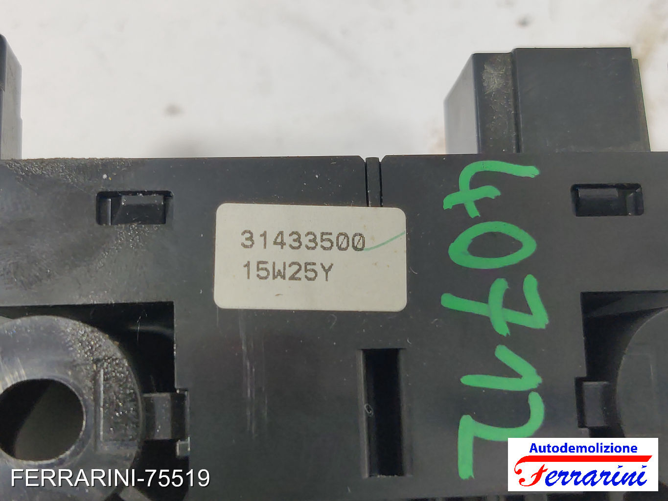 Interruttore Tasto Freno A Mano VOLVO V60 1 155 2015-2018 31433500, 15W25Y