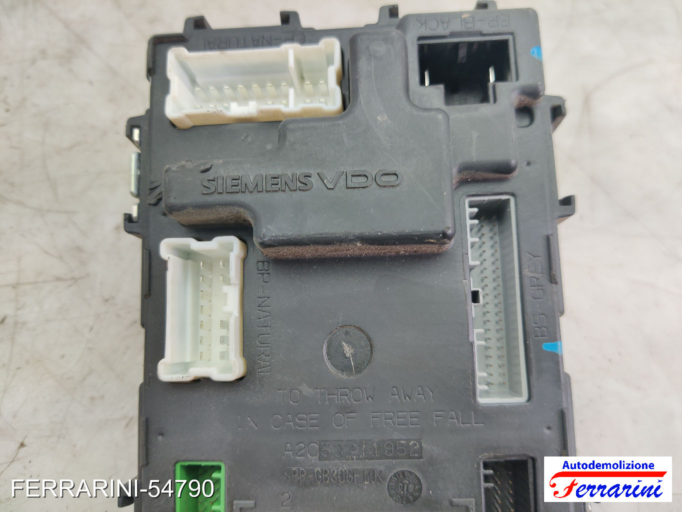Centralina confort RENAULT KOLEOS 1 HY 2.0 DCI 4X4 2008-2023 S122736023E, JY10A 7