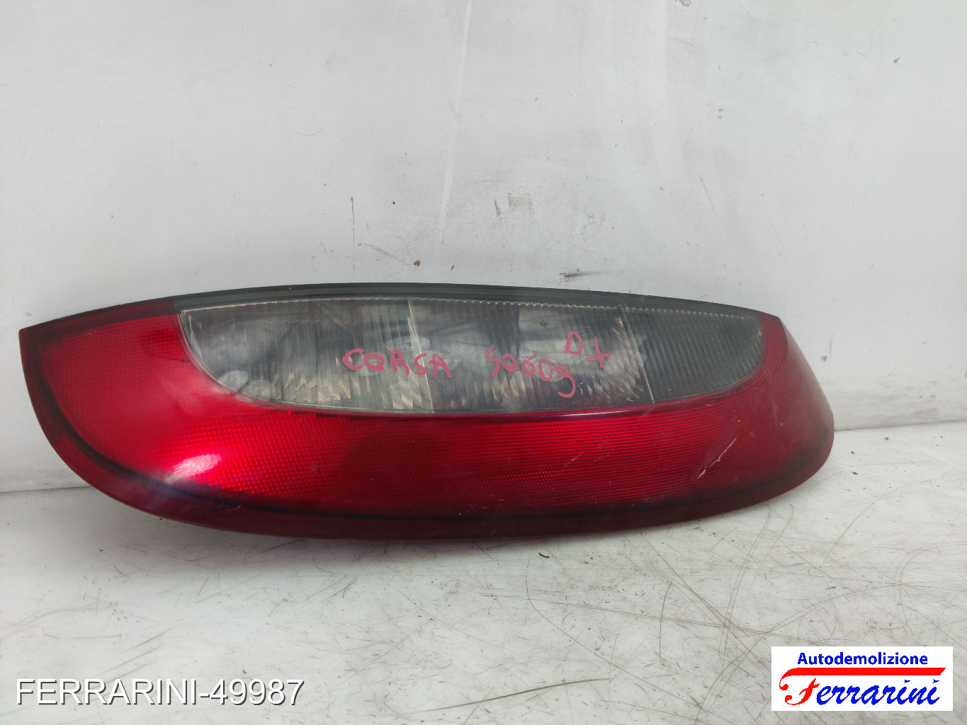 Fanalino Stop Posteriore OPEL CORSA C X01 2000-2003 destro, dx 93170223, 9196364 7