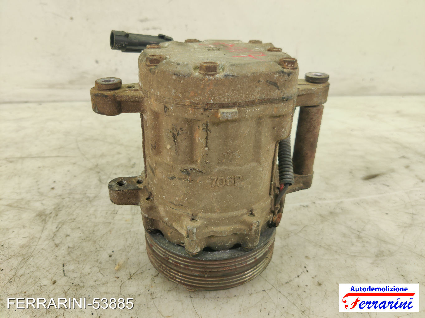 Compressore Clima FIAT SEICENTO 600 187 1.1 1998-2010 SD7B107183, 0836312634
