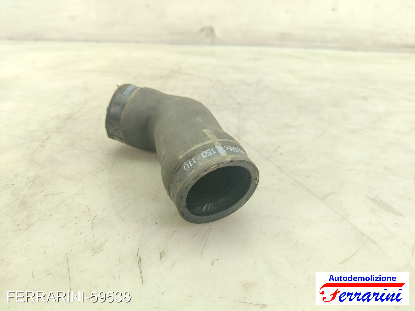 tubo manicotto turbina aria FORD FIESTA 5 JD, JH 1.4 TDCI 2001-2008 2S6Q9C623CA