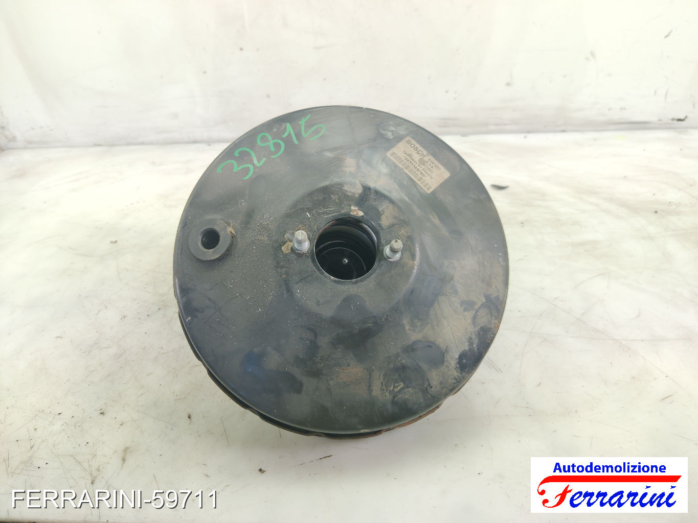 Servofreno PEUGEOT PARTNER COMBISPACE 5, G 2.0 HDI 2000-2008 4535H0, 9631365780 7