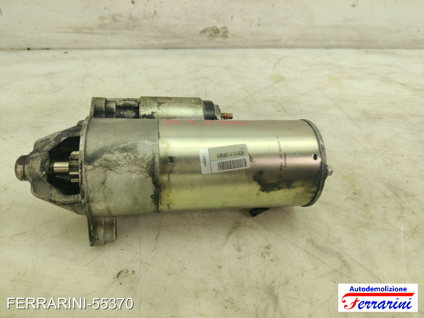 Motorino Avviamento FORD FOCUS DAW, DBW 1.8 TDCI 2002-2004 2010001008, 0142CI