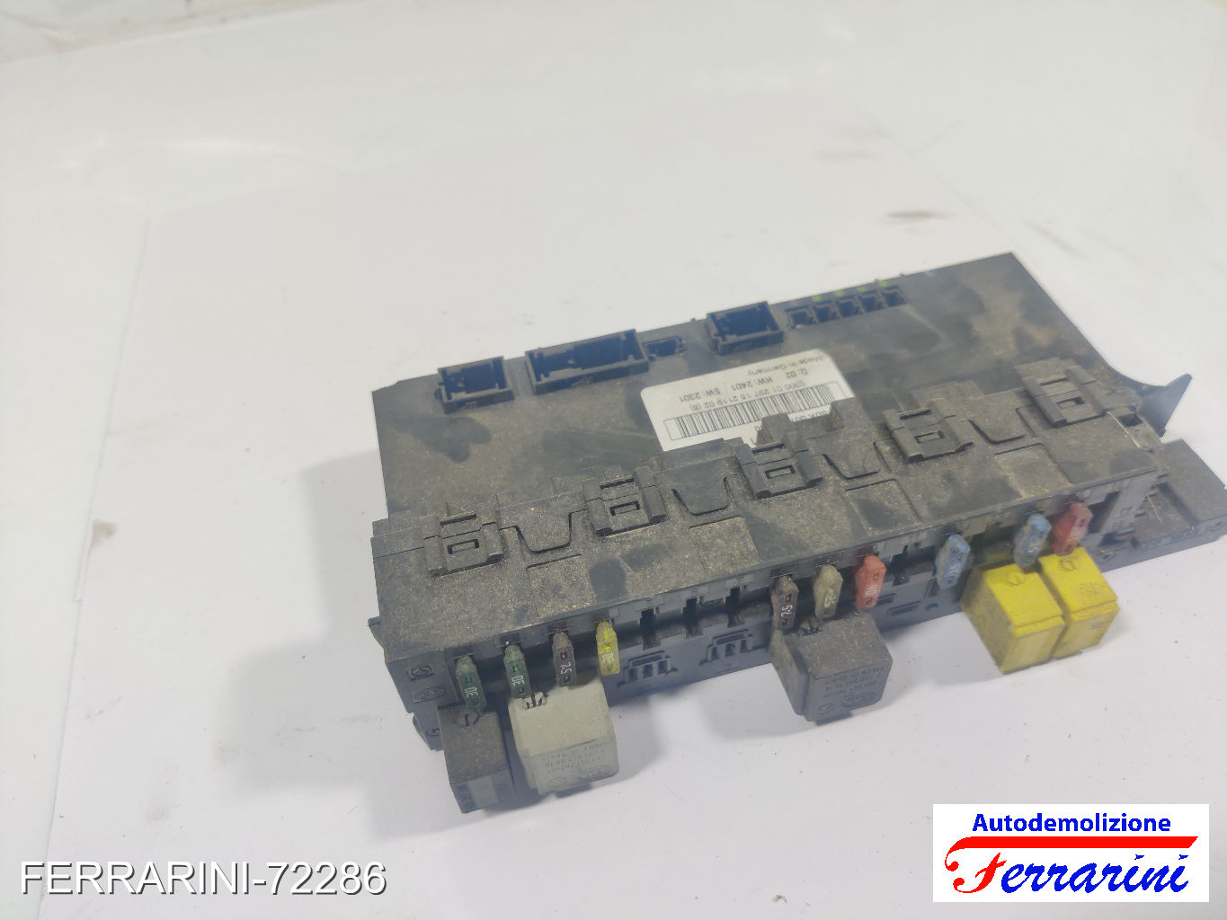 SAM Fusibiliera Scatola Fusibili Body Computer MERCEDES CLASSE C W203 C 220 CDI 13