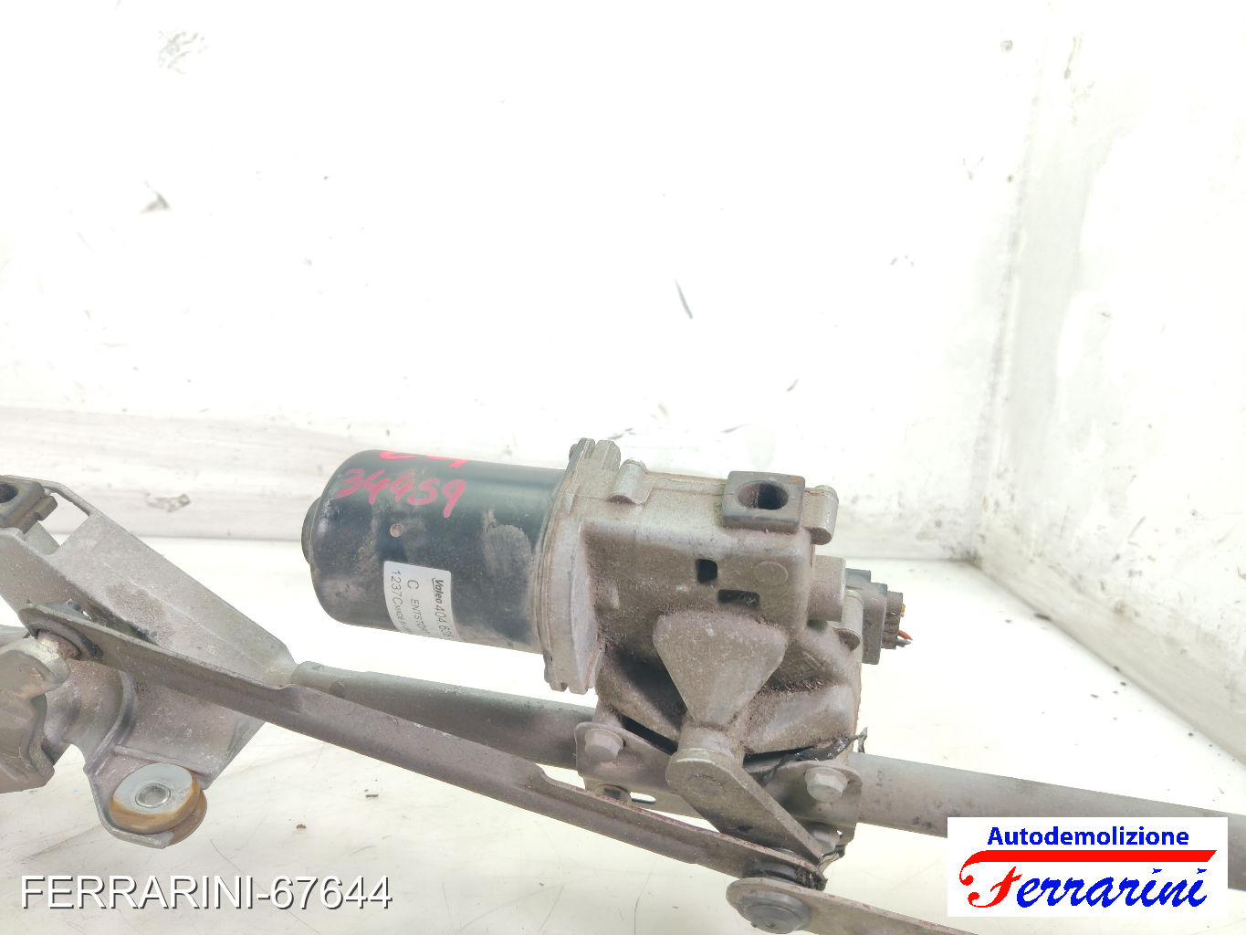 Spazzacqua Motorino Tergicristallo CITROEN C4 LC 2004-2011 anteriore, frontale 7
