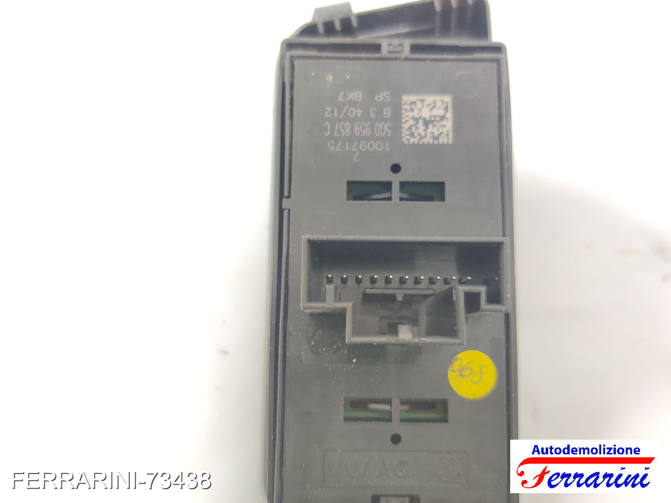 Pulsantiera Tastiera Alzavetro VW GOLF 7 5G1, BE1, BE2, BQ1 2012-2020 sinistra