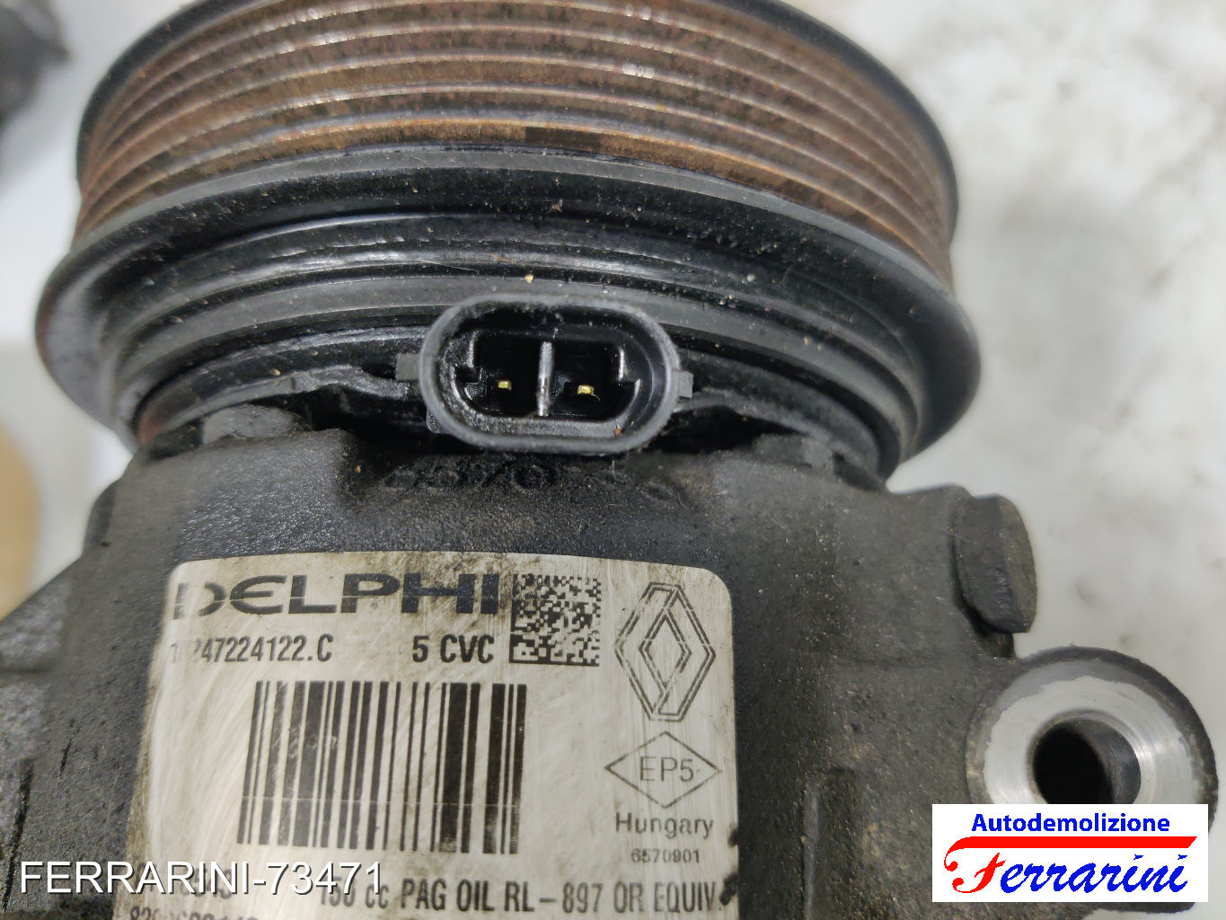 Compressore Clima NISSAN QASHQAI 1 J10, JJ10E, NJ10 1.5 DCI 2006-2013 8200600110