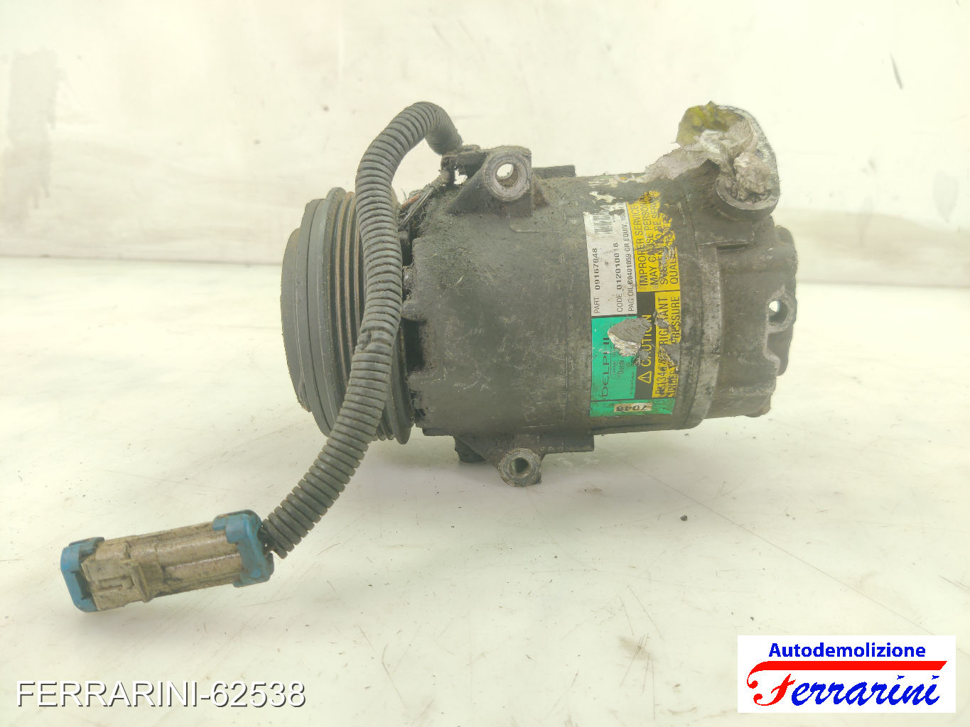 Compressore Clima OPEL CORSA C X01 1.0 2000-2003 09167048, 1854100, 012010018