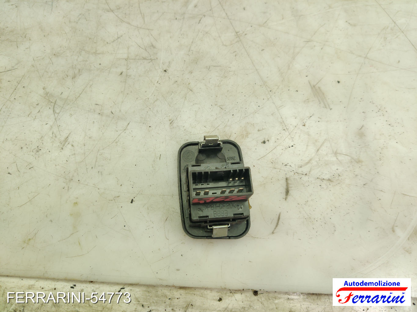 Pulsantiera Tastiera Alzavetro LANCIA YPSILON 843 2006-2011 destra, dx, frontale