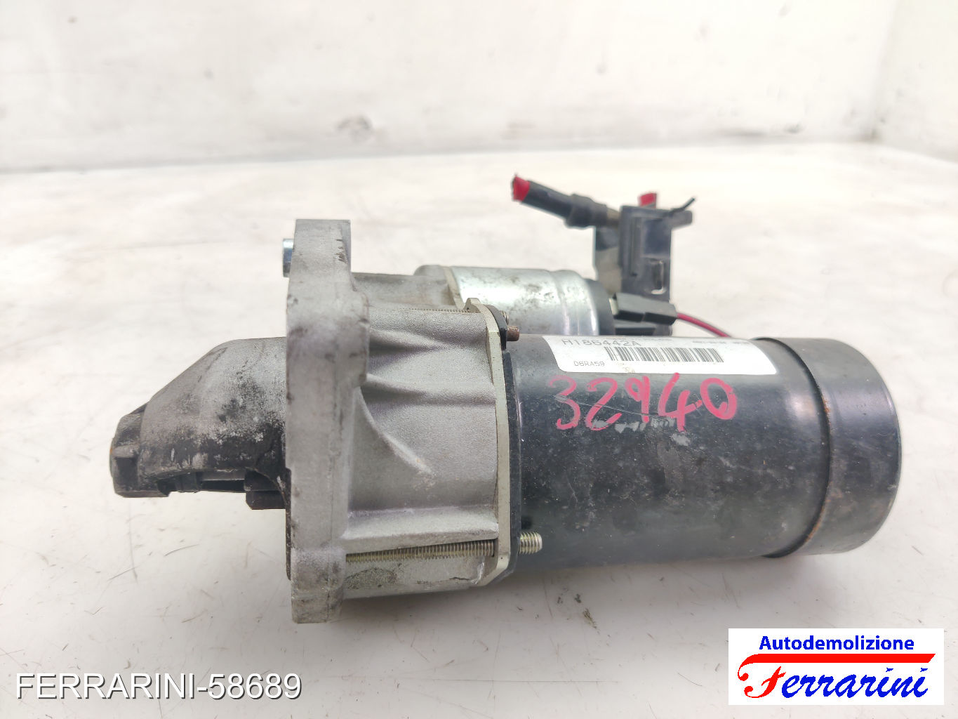 Motorino Avviamento FIAT BRAVA 182 1.2 16V 80 1998-2002 71721248, 55196400