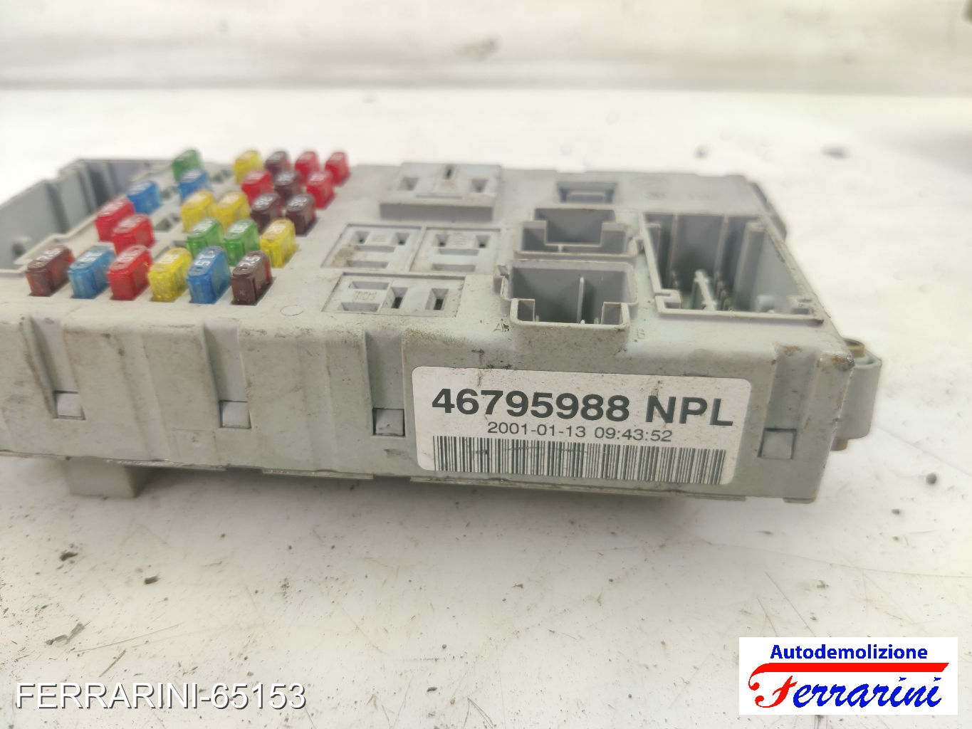 Body Computer FIAT PUNTO 188 1.2 60 1999-2010 46795988, 46552681 9