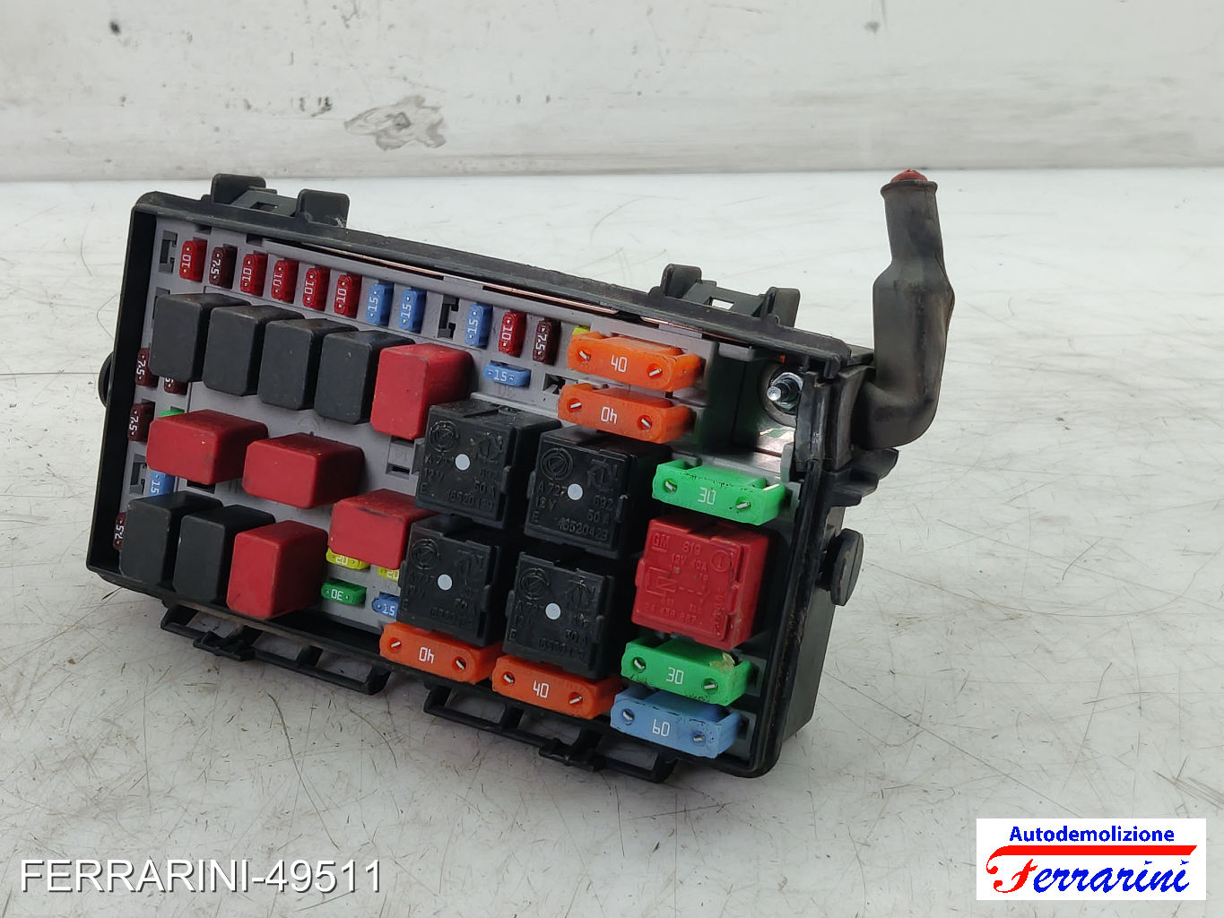 Fusibiliera Scatola Fusibili Body Computer FIAT GRANDE PUNTO 199 1.9 D MULTIJET 12
