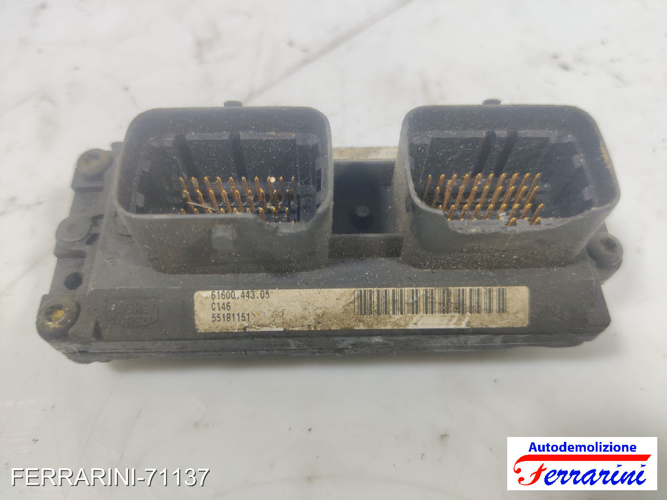 Centralina Motore LANCIA Y 840 1.2 1996-2003 55181151, 71736340, 71784752