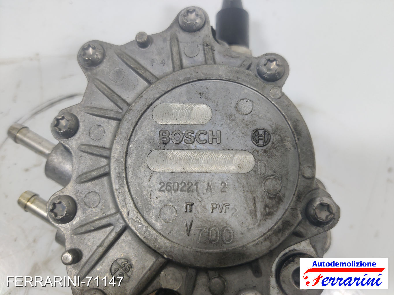 Pompe Vuoto Depressore AUDI A4 AT 8ED 2.0 TDI 16V 2004-2008 03G145209