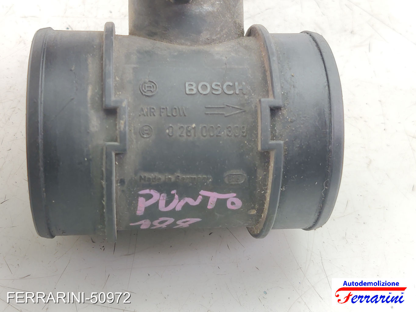 Debimetro ALFA ROMEO 147 937 1.6 16V T.SPARK 2001-2010 46559804, 55193048