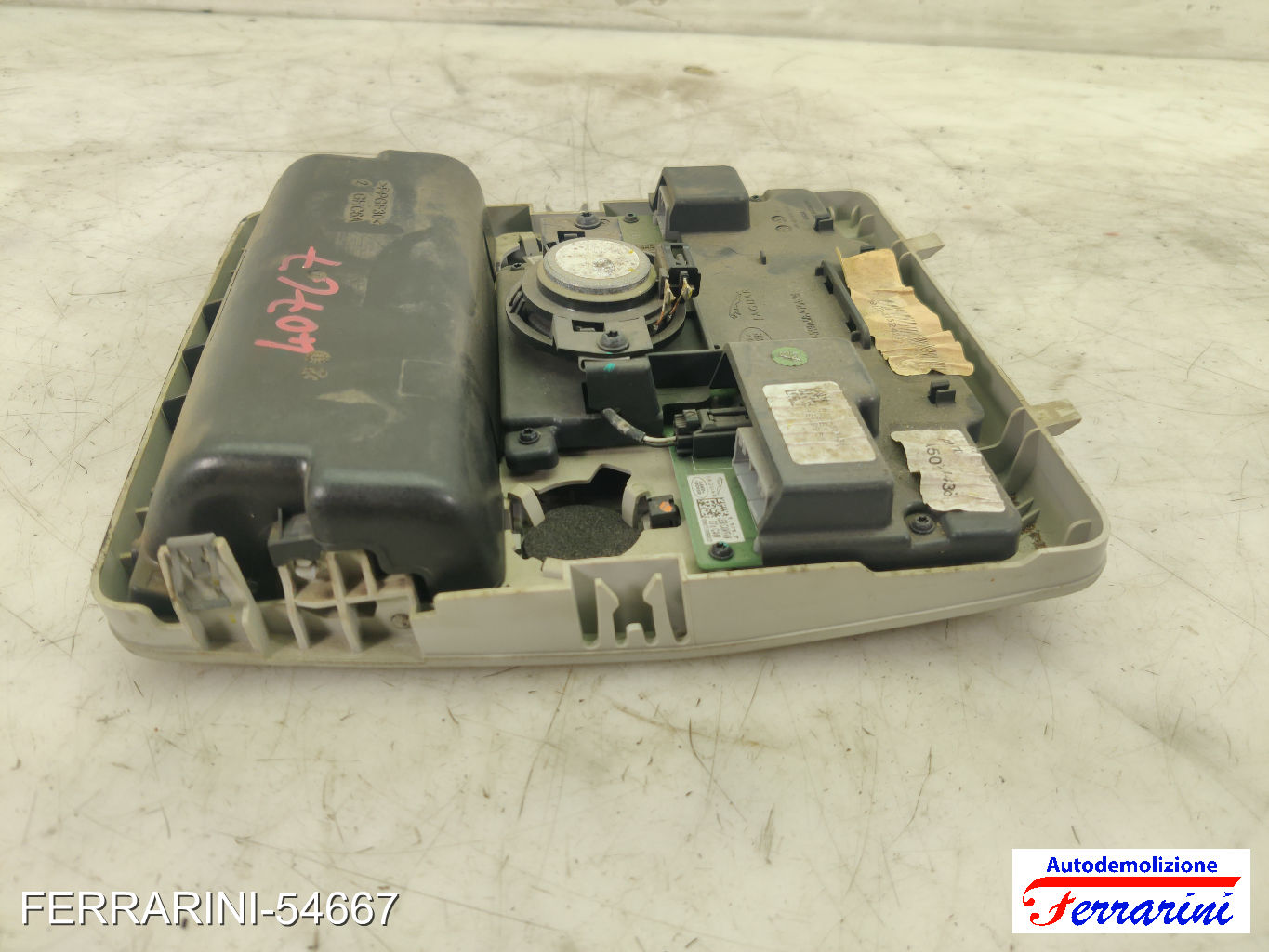 Plafoniera LAND ROVER RANGE ROVER EVOQUE L538 2015-2019 anteriore