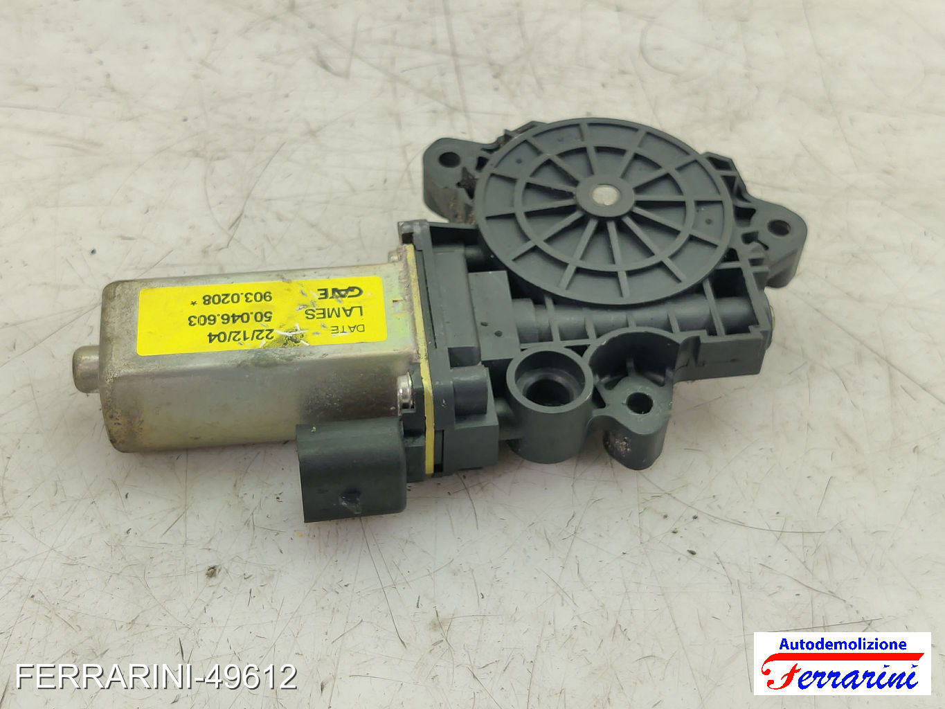 Motorino Alzavetro LANCIA MUSA 350 1.3 D MULTIJET 2004-2012 50046603, 46841278